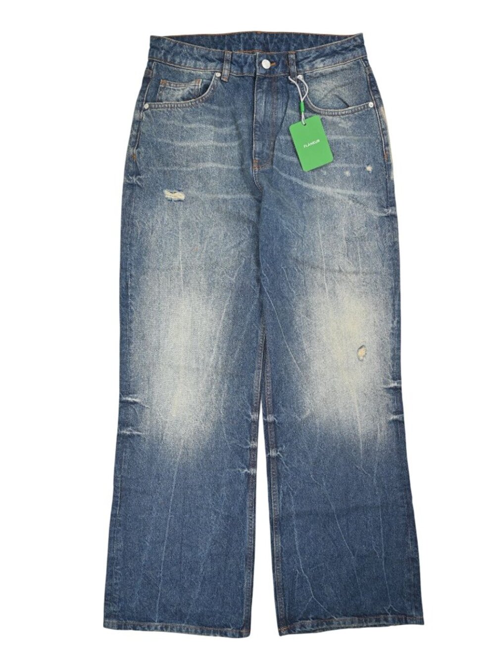 Flaneur Relaxed Fit Jeans FJEA167 in Blue
